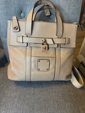 Henri Bendel Designer Pebbled Leather Mini Jetsetter